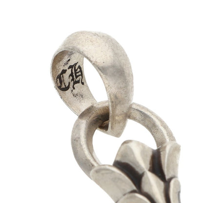 Chrome Hearts DBL CH CRS SML W BALE Necklace Pendant
