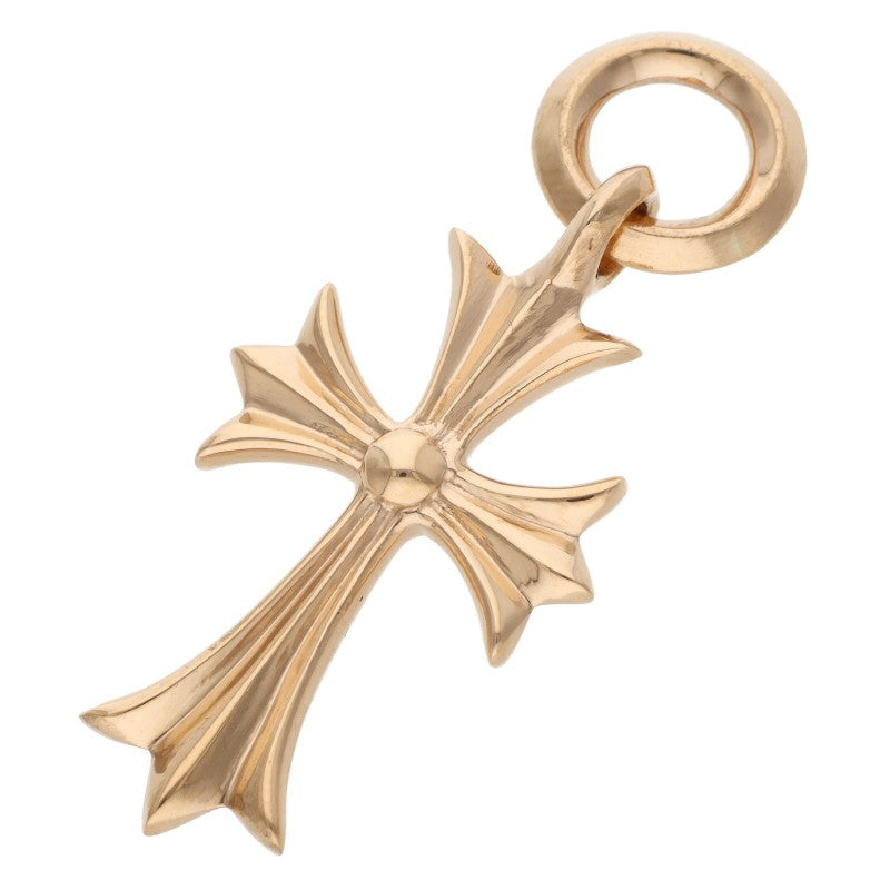 Chrome Hearts 22K Tiny CH Cross Gold Charm