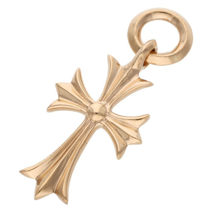 Chrome Hearts 22K Tiny CH Cross Gold Charm