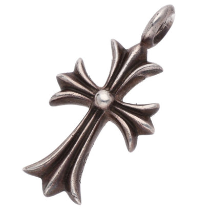 Chrome Hearts Tiny Fat Cross PAVE Diamond Pendant