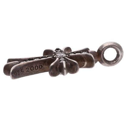 Chrome Hearts Tiny Fat Cross PAVE Diamond Pendant