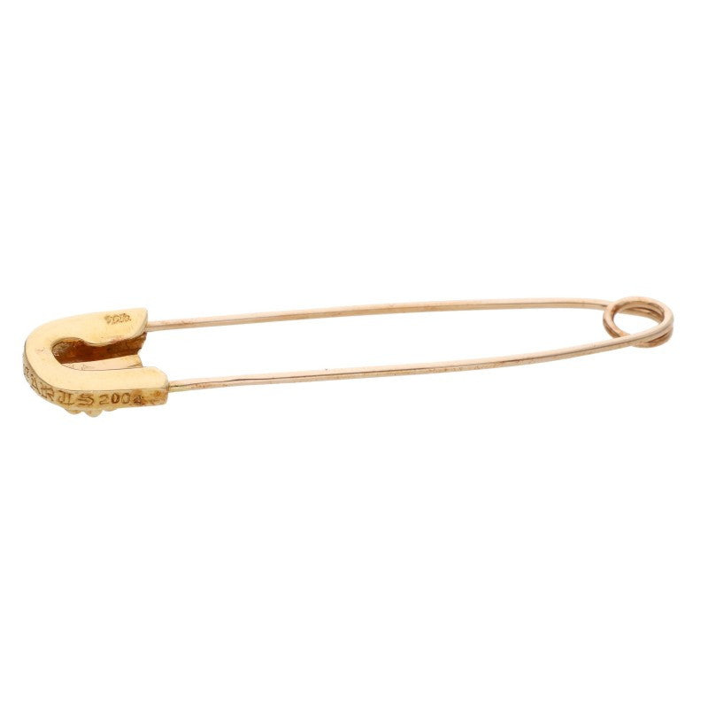 Chrome Hearts 22K Large Safety Pin Charm