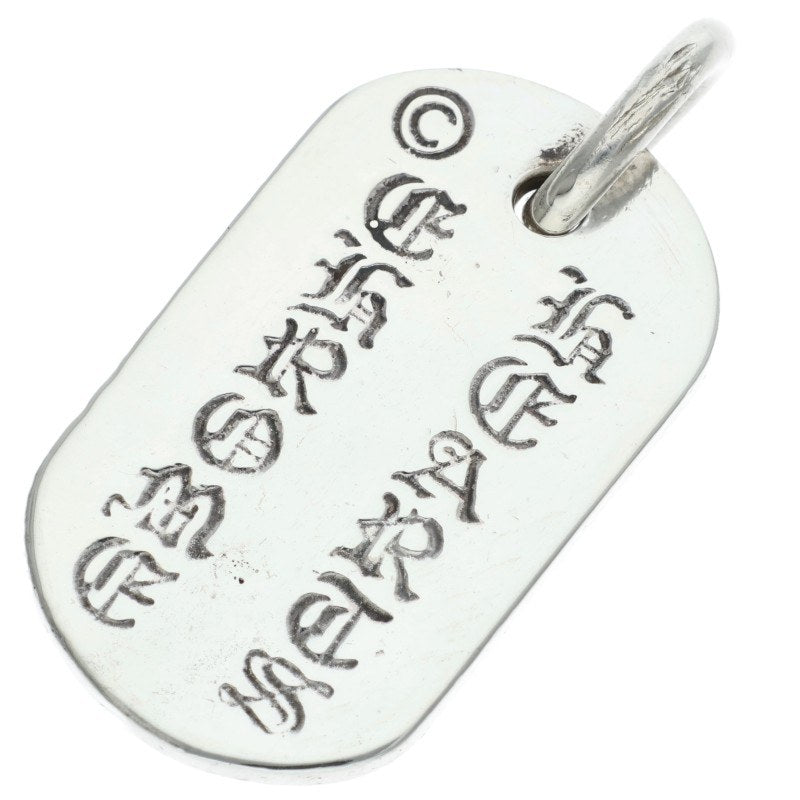 Chrome Hearts RAISED DOGTAG NYC Limited Silver Charm