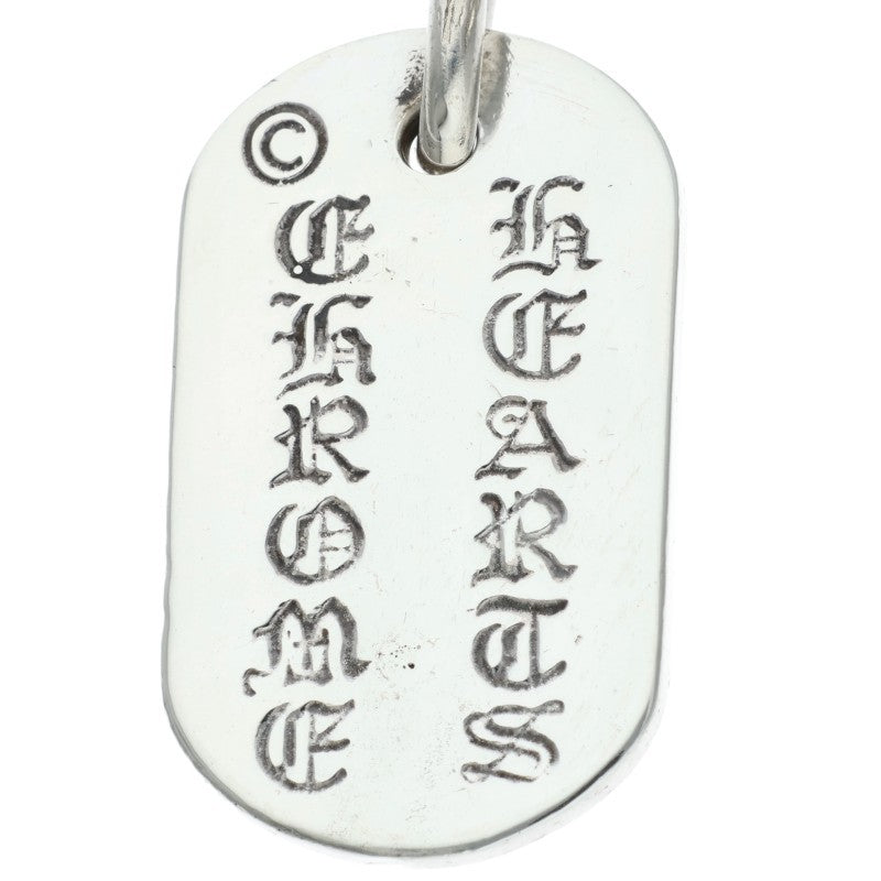 Chrome Hearts RAISED DOGTAG NYC Limited Silver Charm