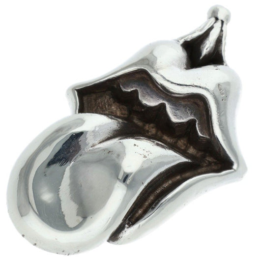Chrome Hearts LIPS TONGUE CHARM 925 Silver Charm