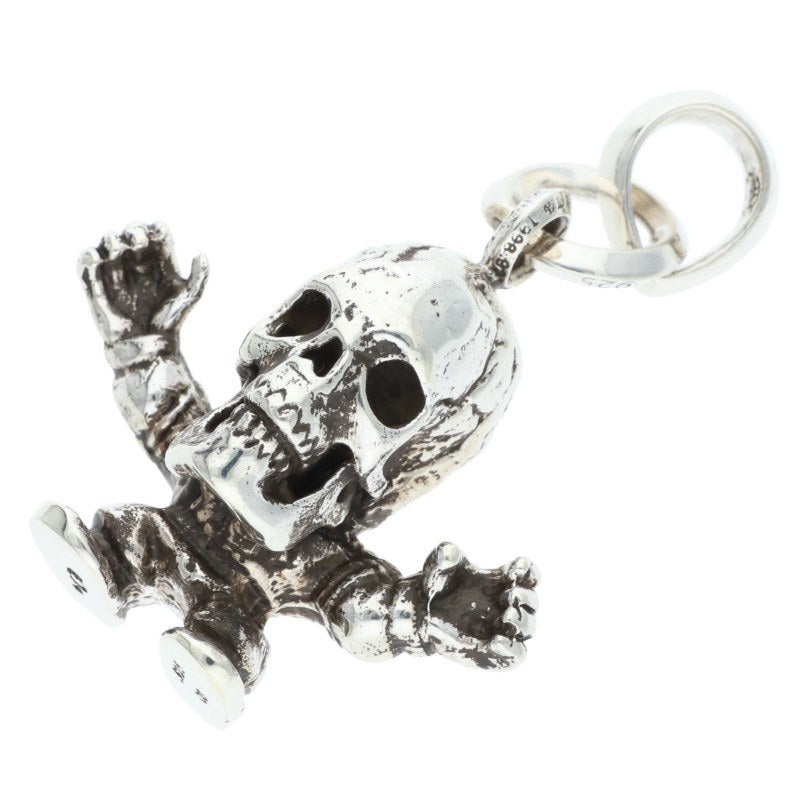 Chrome Hearts FOTI HARRIS TEETER w BALE Silver Necklace Top