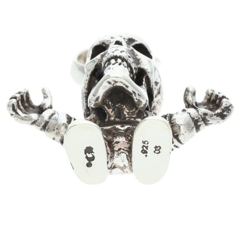 Chrome Hearts FOTI HARRIS TEETER w BALE Silver Necklace Top