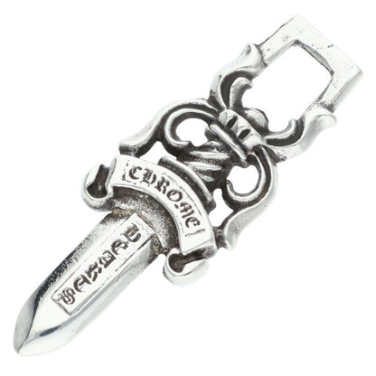 Chrome Hearts #10 Dagger Pendant Sterling Silver