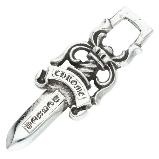Chrome Hearts #10 Dagger Pendant Sterling Silver