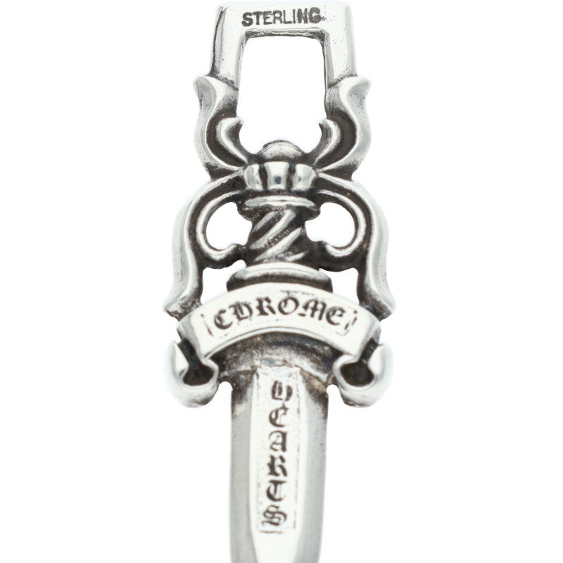 Chrome Hearts #10 Dagger Pendant Sterling Silver