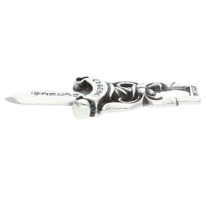 Chrome Hearts #10 Dagger Pendant Sterling Silver