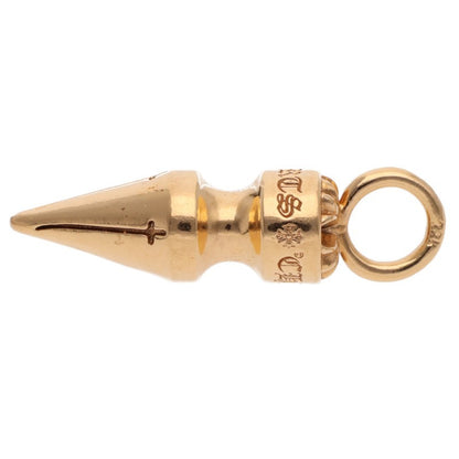 Chrome Hearts 22K CH Spike Pendant Yellow Gold
