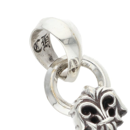 Chrome Hearts FILIG CROSS-XSM W BALE Silver Necklace
