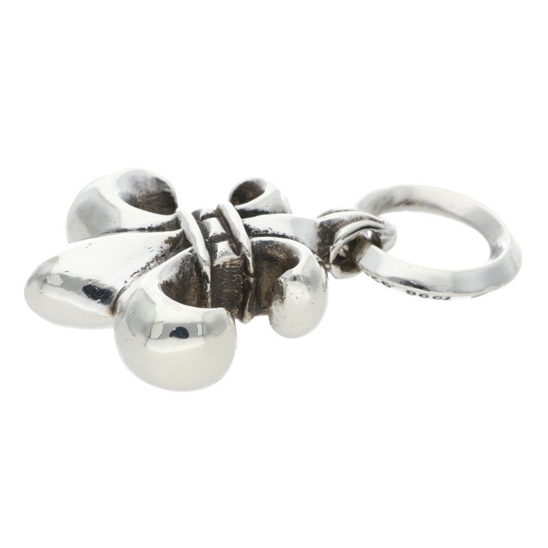 Chrome Hearts BS Fleur Silver Pendant Necklace