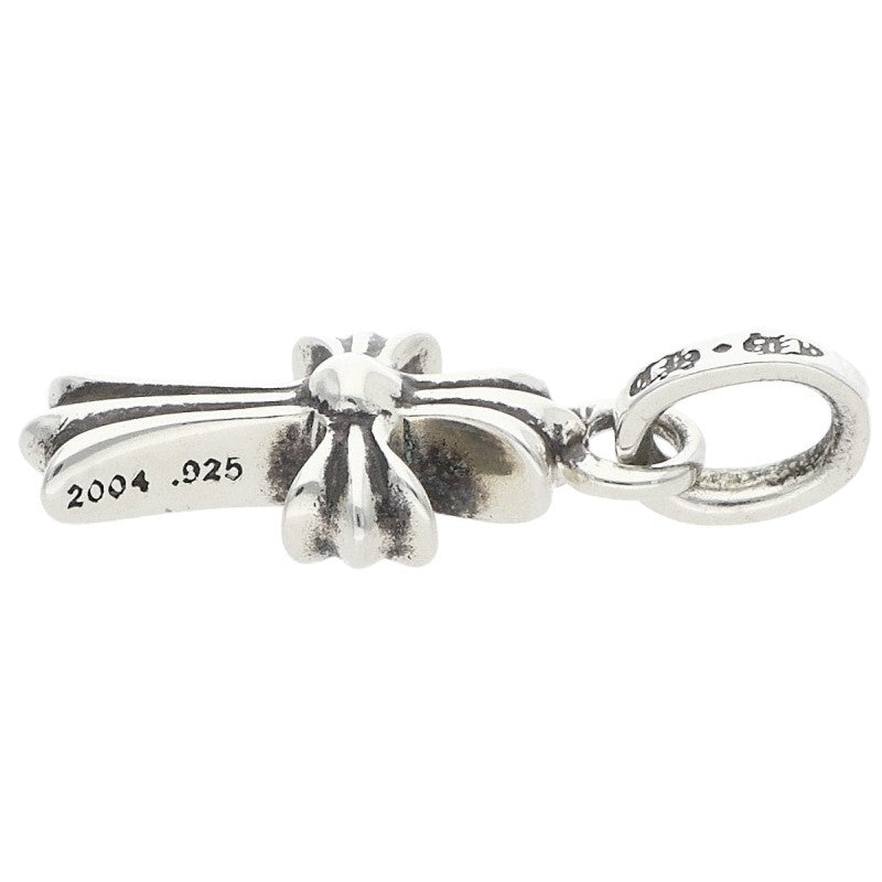 Chrome Hearts Baby Fat Cross PAVE Dia Silver Pendant Multi