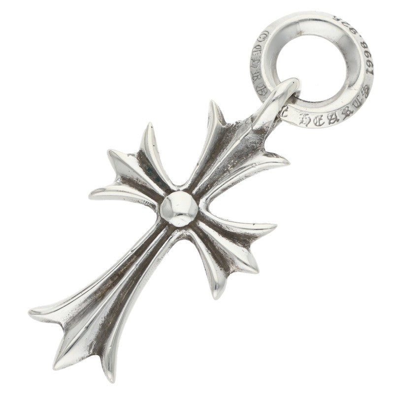 Chrome Hearts Tiny CH Cross Silver Charm