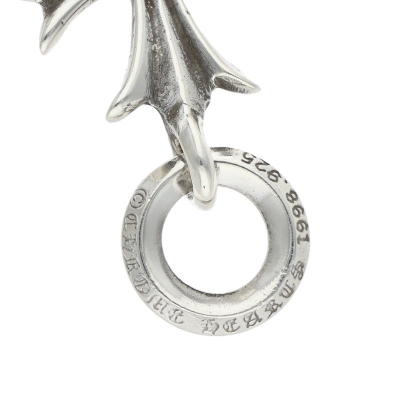 Chrome Hearts Tiny CH Cross Silver Charm