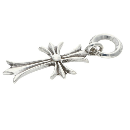 Chrome Hearts Tiny CH Cross Silver Charm