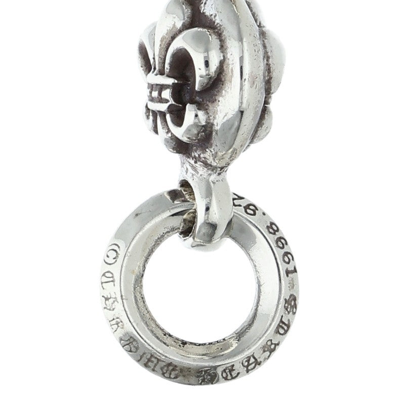 Chrome Hearts 1BALL BS FLEUR Silver Necklace Charm