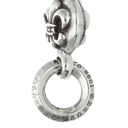 Chrome Hearts 1BALL BS FLEUR Silver Necklace Charm