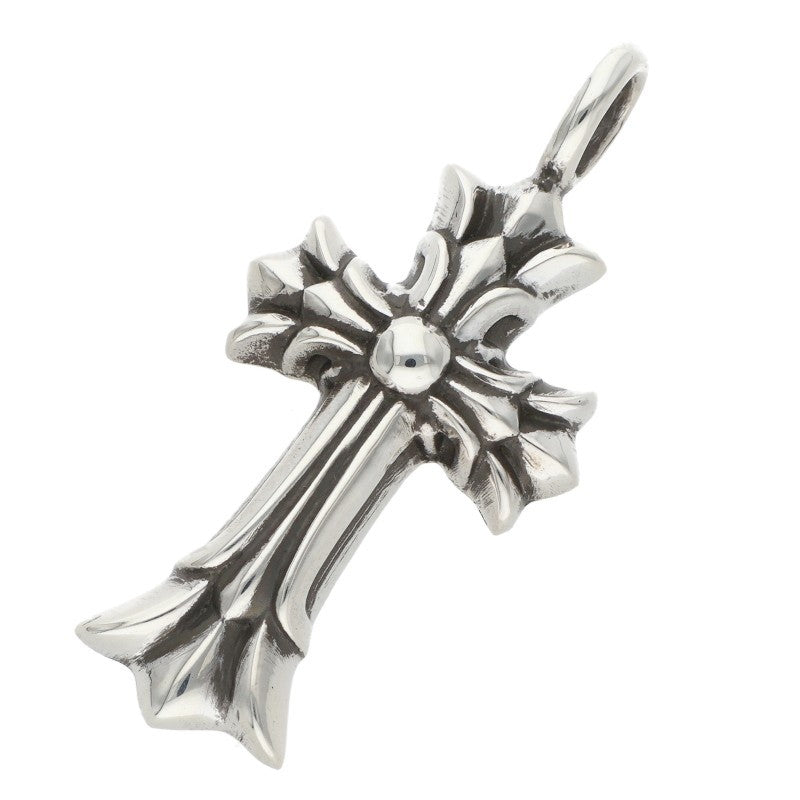 Chrome Hearts DBL CH CRS Double Cross Silver Charm