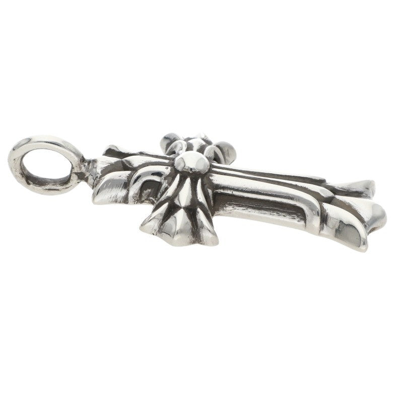 Chrome Hearts DBL CH CRS Double Cross Silver Charm