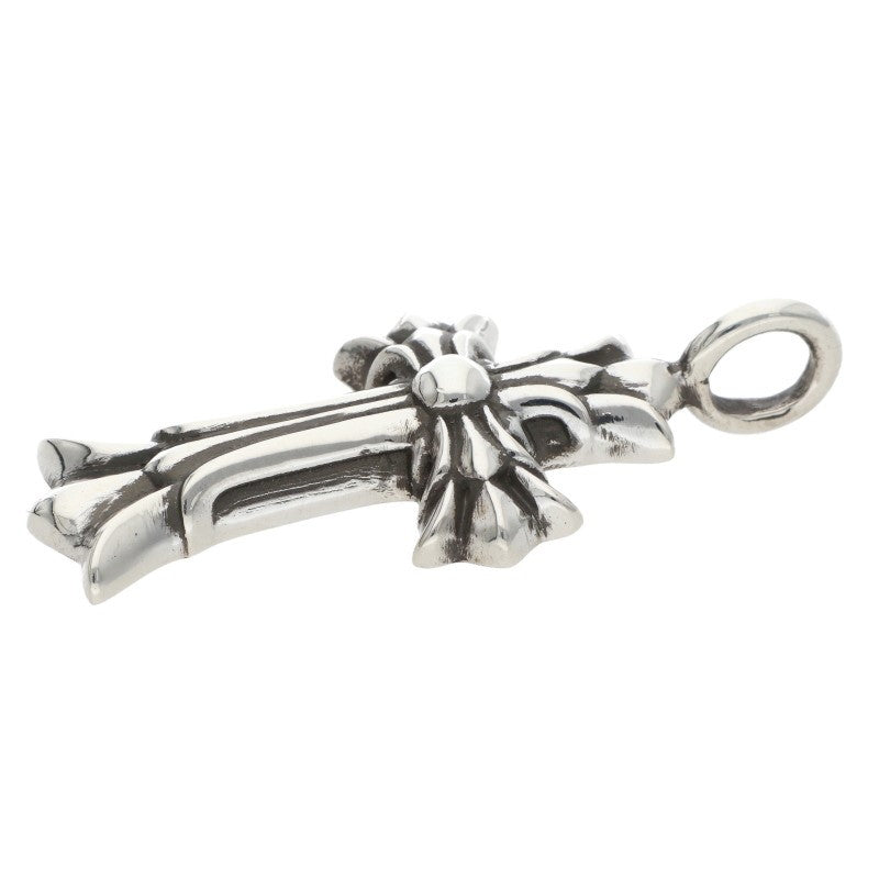 Chrome Hearts DBL CH CRS Double Cross Silver Charm