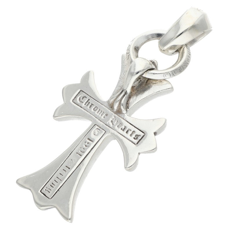 Chrome Hearts CH CRS SML W Bale Silver Necklace