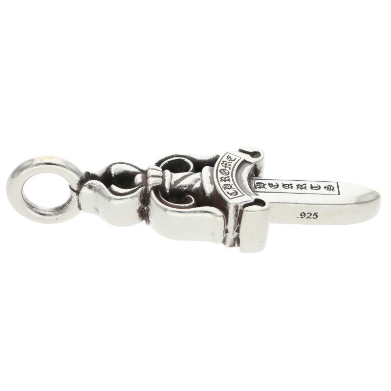 Chrome Hearts Double Dagger Silver Pendant