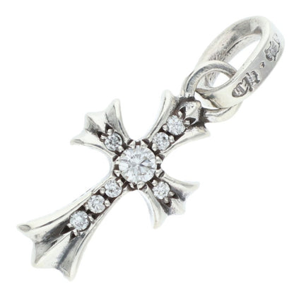 Chrome Hearts Babyfat Pave Diamond Charm Necklace Multi