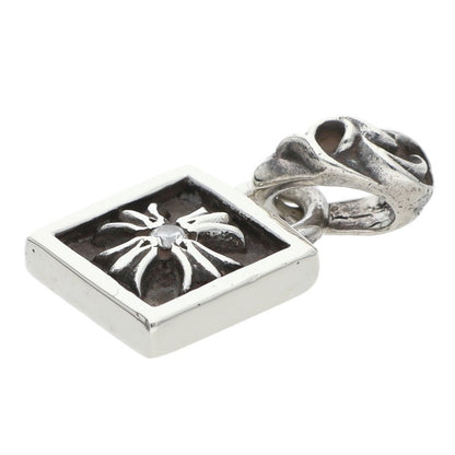 Chrome Hearts Framed CH Plus 1-Diamond Charm