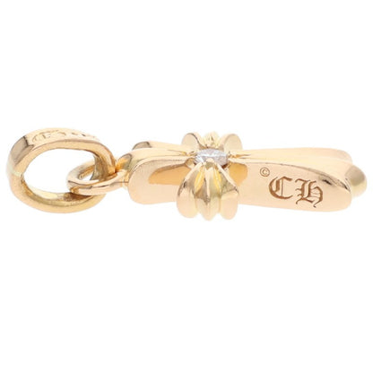 Chrome Hearts 22K Baby Fat Double Diamond Charm