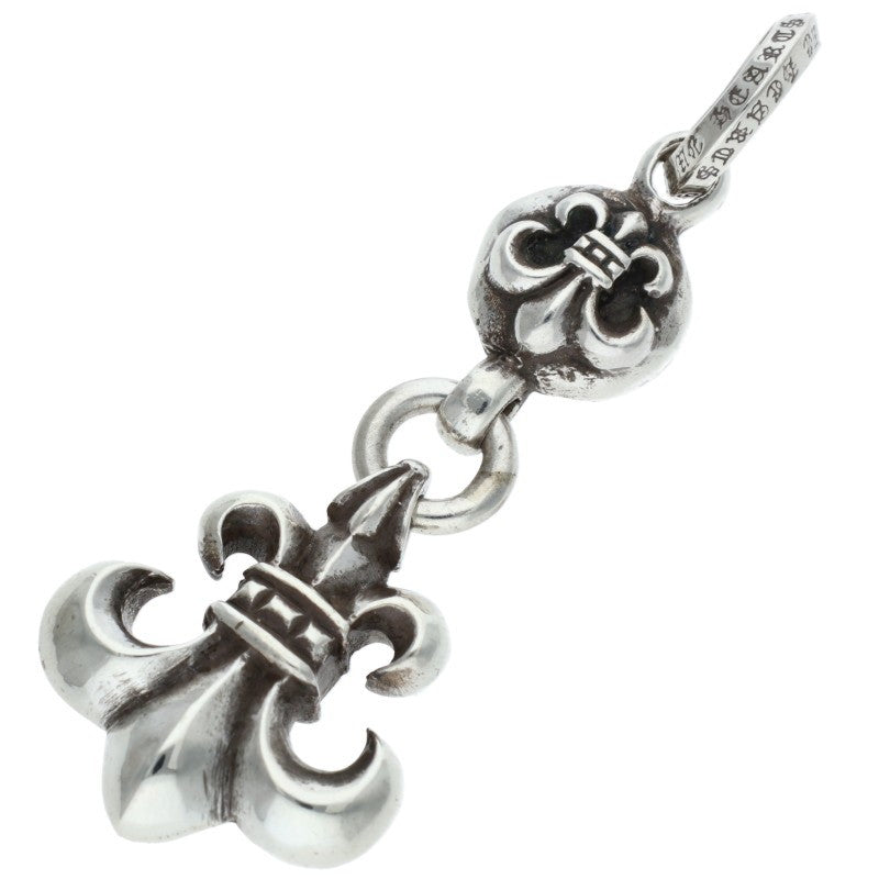 Chrome Hearts 1BALL BS FLEUR Charm Sterling Silver