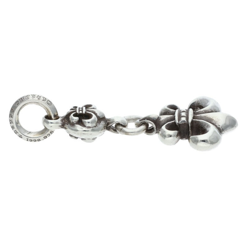 Chrome Hearts 1BALL BS FLEUR Charm Sterling Silver