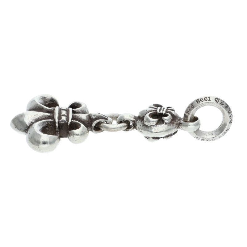 Chrome Hearts 1BALL BS FLEUR Charm Sterling Silver