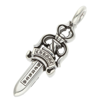 Chrome Hearts Double Dagger Silver Charm
