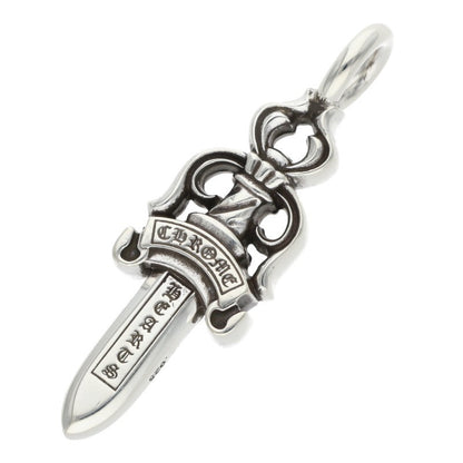 Chrome Hearts Double Dagger Silver Charm