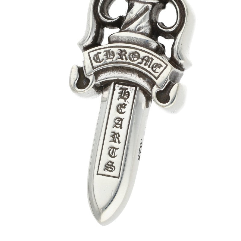 Chrome Hearts Double Dagger Silver Charm