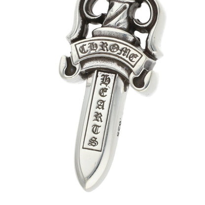 Chrome Hearts Double Dagger Silver Charm