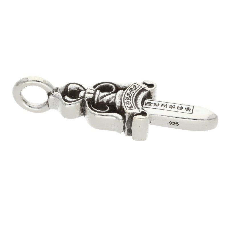 Chrome Hearts Double Dagger Silver Charm