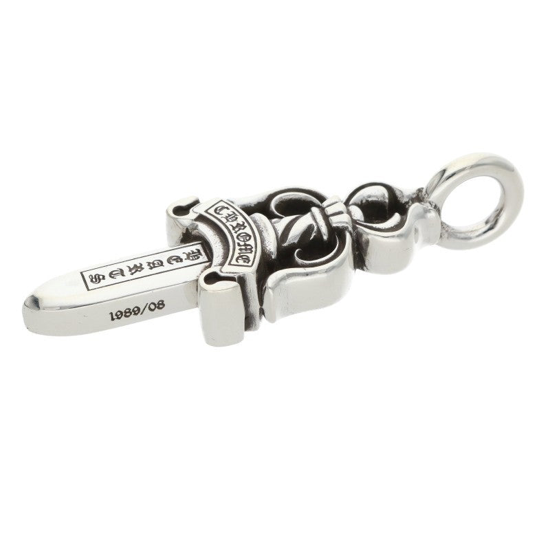 Chrome Hearts Double Dagger Silver Charm