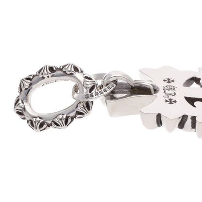 Chrome Hearts 925 Silver Triple CH Cross Large Pendant