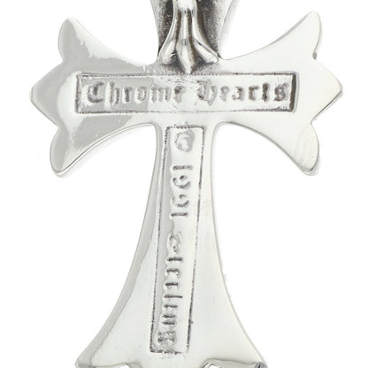 Chrome Hearts CH CRS SML W Bale Silver Necklace
