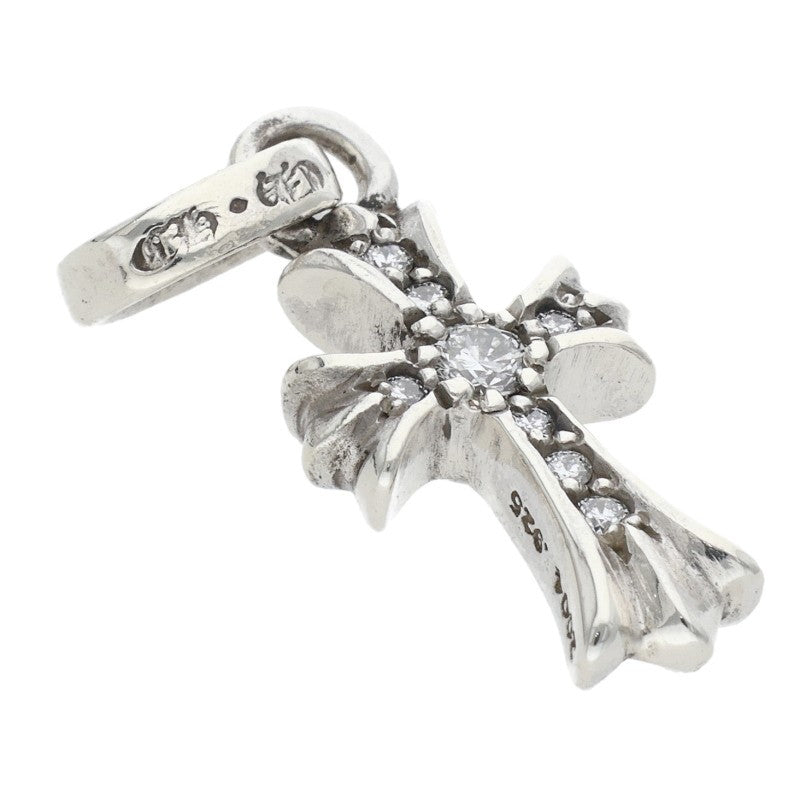 Chrome Hearts Babyfat Pave Diamond Charm Necklace