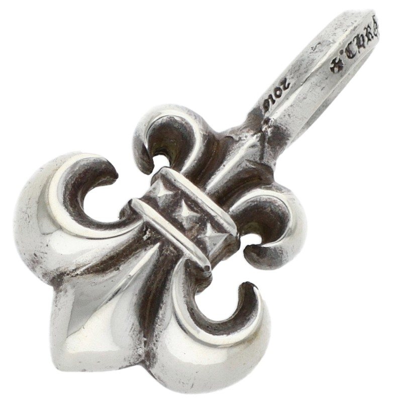 Chrome Hearts BS Fleur Stack Silver Charm