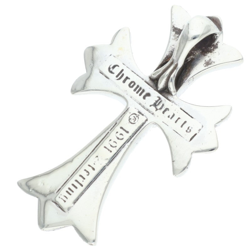 Chrome Hearts Small CH Cross Sterling Silver Necklace