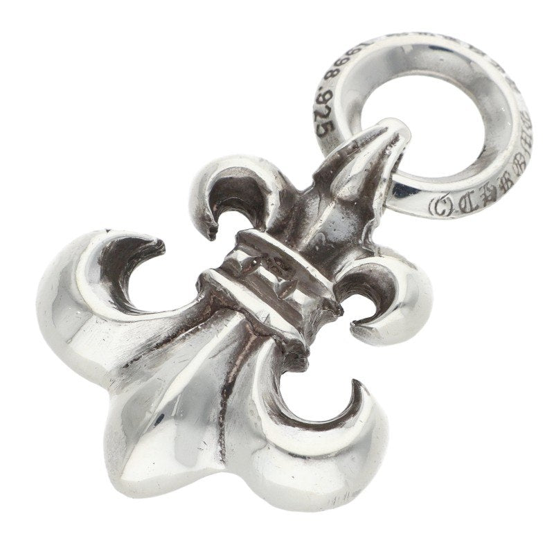 Chrome Hearts BS Fleur Charm Silver Pendant