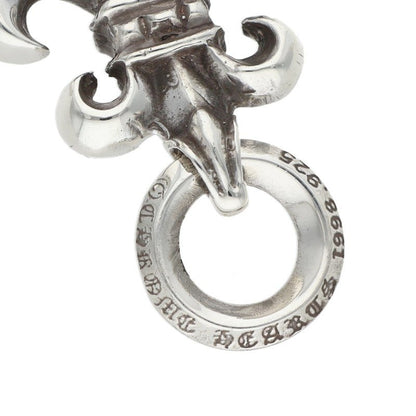 Chrome Hearts BS Fleur Charm Silver Pendant