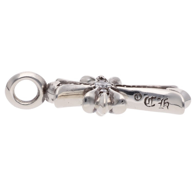 Chrome Hearts Tiny Fat Cross Pave Diamond Pendant Multi