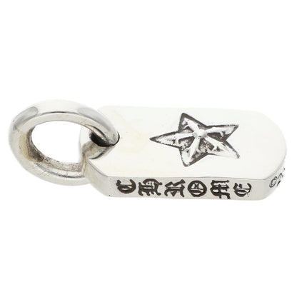 Chrome Hearts D T TNY STAR Tiny Dog Tag Star Necklace Silver